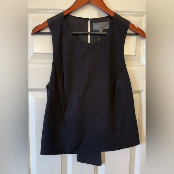 NWT Sunday in Brooklyn Anthropologie Woven Bow Back Tank Size XL - Picture 4 of 12